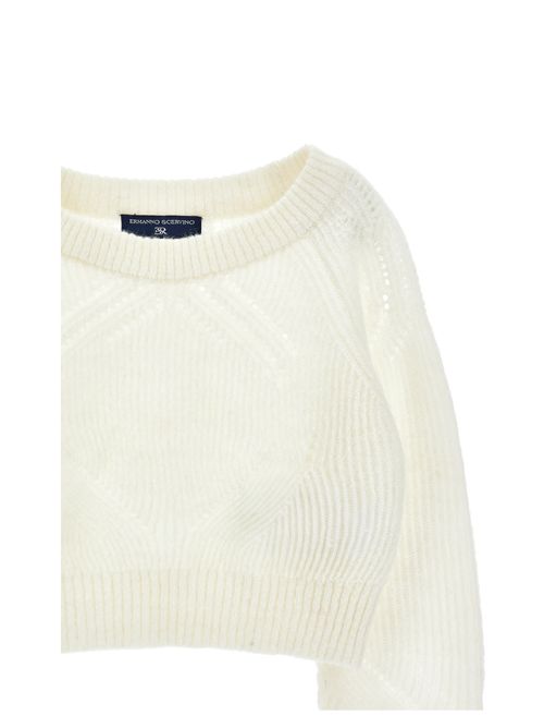 Maglia, bambina, logata. ERMANNO SCERVINO | Z9H601 87100001